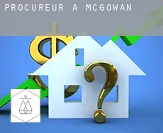 Procureur à  McGowan