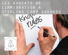 Les avocats de l'immigration à  Sterling Camp Grounds