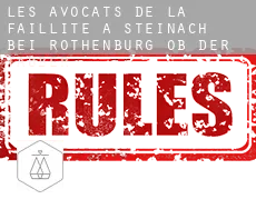 Les avocats de la faillite à Steinach bei Rothenburg ob der Tauber