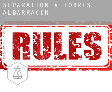 Séparation à  Torres de Albarracín