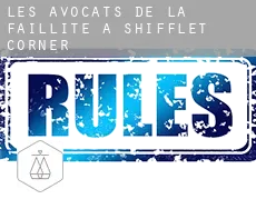 Les avocats de la faillite à  Shifflet Corner