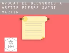 Avocat de blessures à Arette-Pierre-Saint-Martin