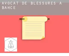 Avocat de blessures à  Bahçe