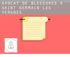 Avocat de blessures à  Saint-Germain-les-Vergnes