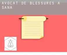 Avocat de blessures à  Sana