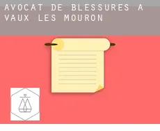 Avocat de blessures à Vaux-lès-Mouron