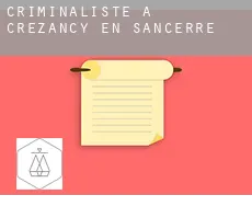 Criminaliste à  Crézancy-en-Sancerre