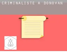 Criminaliste à  Donovan
