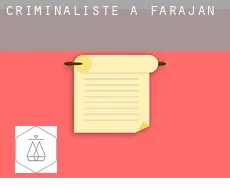 Criminaliste à  Faraján
