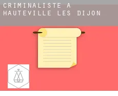 Criminaliste à Hauteville-lès-Dijon