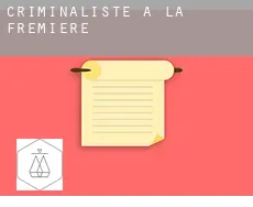 Criminaliste à La Fremière