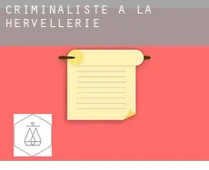Criminaliste à La Hervellerie
