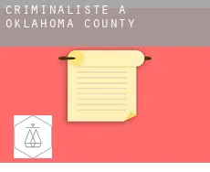 Criminaliste à  Oklahoma