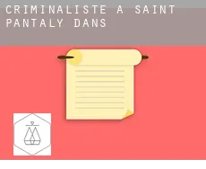 Criminaliste à  Saint-Pantaly-d'Ans