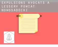 Expulsions avocats à  Powiat nowosadecki (Lesser Poland Voivodeship)