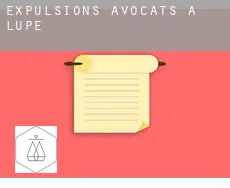 Expulsions avocats à  Lupé
