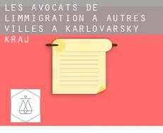 Les avocats de l'immigration à  Autres Villes à Karlovarsky kraj