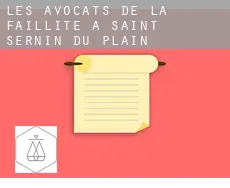Les avocats de la faillite à Saint-Sernin-du-Plain