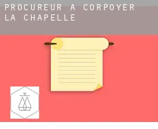 Procureur à Corpoyer-la-Chapelle