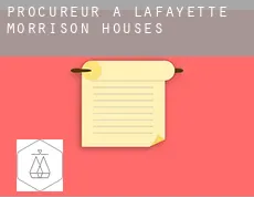 Procureur à  Lafayette Morrison Houses