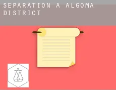 Séparation à  Algoma District