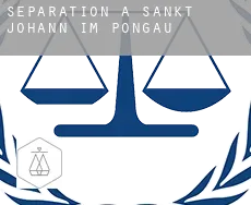 Séparation à  Politischer Bezirk Sankt Johann im Pongau