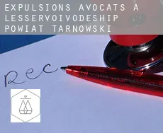 Expulsions avocats à  Powiat tarnowski (Lesser Poland Voivodeship)