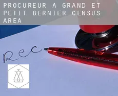 Procureur à  Grand-et-Petit-Bernier (census area)