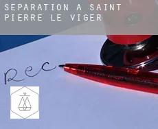 Séparation à  Saint-Pierre-le-Viger