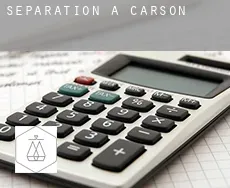 Séparation à  Carson