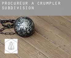 Procureur à  Crumpler Subdivision