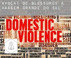 Avocat de blessures à Vargem Grande do Sul